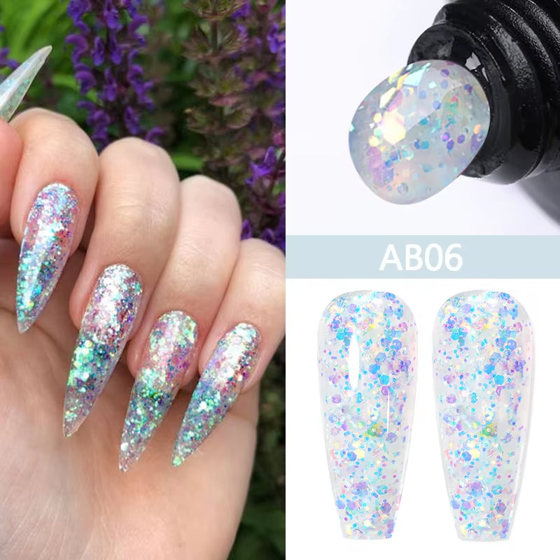 Nail Rhinestone Glue 30ML Gel Nail Glue for Nail Charm 3D Nails Bling Gel for Decoration Nails Gems Nail Supplies