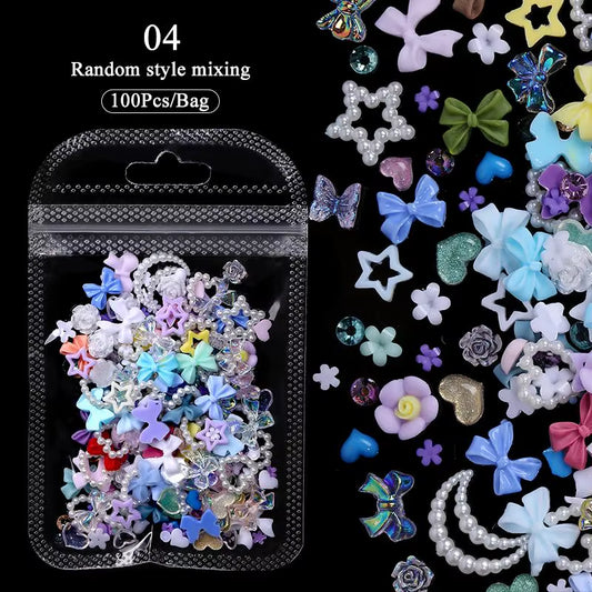 Nail Rhinestone Glue 30ML Gel Nail Glue for Nail Charm 3D Nails Bling Gel for Decoration Nails Gems Nail Supplies