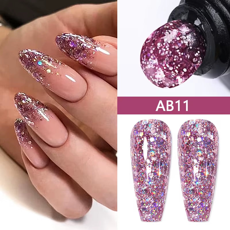 Nail Rhinestone Glue 30ML Gel Nail Glue for Nail Charm 3D Nails Bling Gel for Decoration Nails Gems Nail Supplies